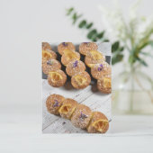 Fotografie Lemon Lavender Eclairs Briefkaart (Staand voorkant)