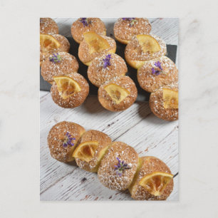 Fotografie Lemon Lavender Eclairs Briefkaart