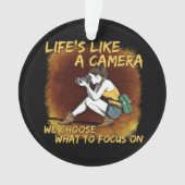 Fotografie - Leven als een camera fotograaf Ornament (voorkant)