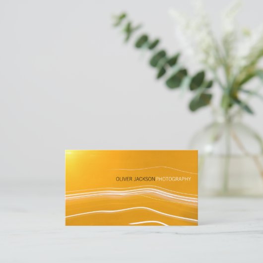 Fotografie | Licht Flits Visitekaartje (Staand voorkant)