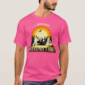 Fotografie Liefhebber Wandelcamping T-shirt