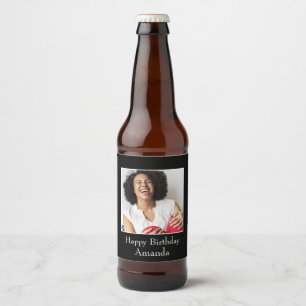 Fotografie-Lijst, aangepaste foto - aangepast Bier Etiket