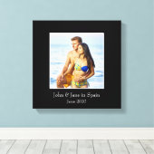 Fotografie-Lijst, aangepaste foto - aangepast Canvas Afdruk (Insitu (Houten vloer))