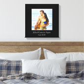 Fotografie-Lijst, aangepaste foto - aangepast Canvas Afdruk (Insitu (Slaapkamer))