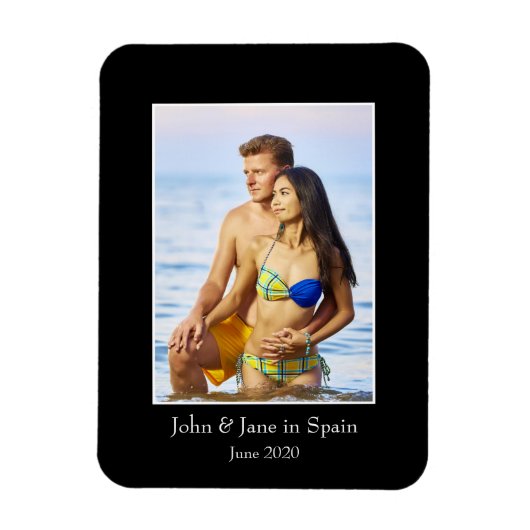 Fotografie-Lijst, aangepaste foto - aangepast Magneet (Verticaal)