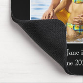 Fotografie-Lijst, aangepaste foto - aangepast Muismat (Hoek)