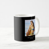 Fotografie-Lijst, aangepaste foto - op maat gemaak Koffiemok (Voorkant rechts)