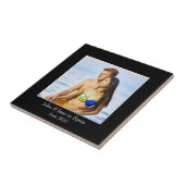 Fotografie-Lijst, aangepaste foto - op maat gemaak Tegeltje (Zijkant)