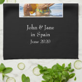 Fotografie-Lijst, aangepaste foto - op maat gemaak Theedoek (Gevouwen)