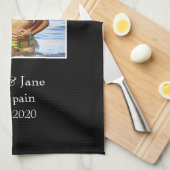 Fotografie-Lijst, aangepaste foto - op maat gemaak Theedoek (Quarter Fold)