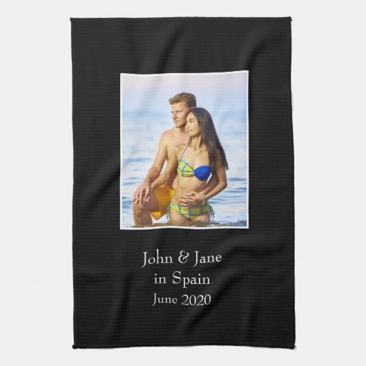 Fotografie-Lijst, aangepaste foto - op maat gemaak Theedoek (Verticaal)