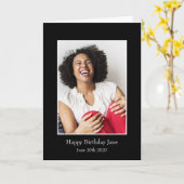 Fotografie-Lijst, aangepaste foto - op maat Kaart (Gele Bloem)