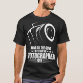 Fotografie Lover Shirt Camera (Voorkant)