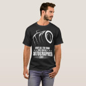 Fotografie Lover Shirt Camera (Voorkant volledig)