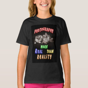 Fotografie meer realiteit dan werkelijkheid t-shirt