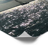 Fotografie meer van Erie Sailboat Poster (Hoek)
