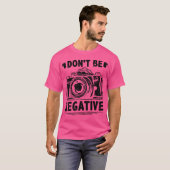 Fotografie met camera t-shirt (Voorkant volledig)