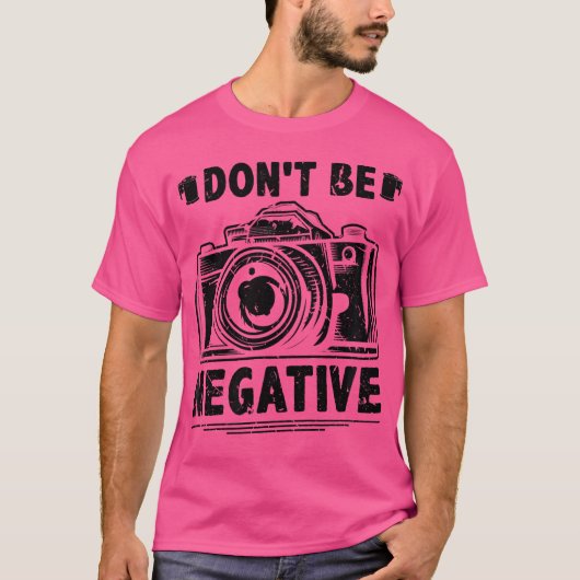 Fotografie met camera t-shirt (Voorkant)
