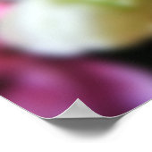 fotografie met één roze roze roze rografie poster (Hoek)