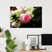 fotografie met één roze roze roze rografie poster (Thuiskantoor)