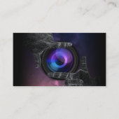 Fotografie met fotografie visitekaartje (Voorkant)