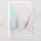 Fotografie met gekleurde afsluiter briefpapier (Voorkant / Achterkant)