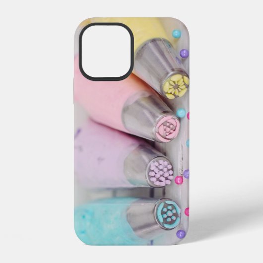 Fotografie met gekleurde afsluiter iPhone hoesje (Achterkant)
