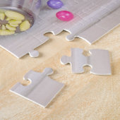 Fotografie met gekleurde afsluiter legpuzzel (Zijkant)