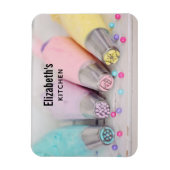 Fotografie met gekleurde afsluiter magneet (Verticaal)