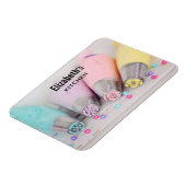 Fotografie met gekleurde afsluiter magneet (Linkerzijde)