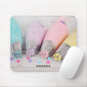 Fotografie met gekleurde afsluiter muismat (Met muis)