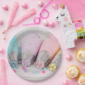 Fotografie met gekleurde afsluiter papieren bordje (Feest)