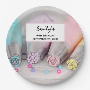 Fotografie met gekleurde afsluiter papieren bordje