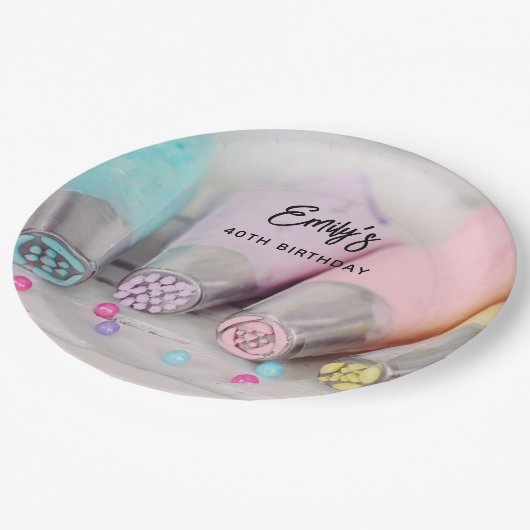 Fotografie met gekleurde afsluiter papieren bordje (Gekanteld)