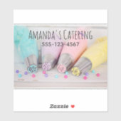 Fotografie met gekleurde afsluiter sticker (Vel)