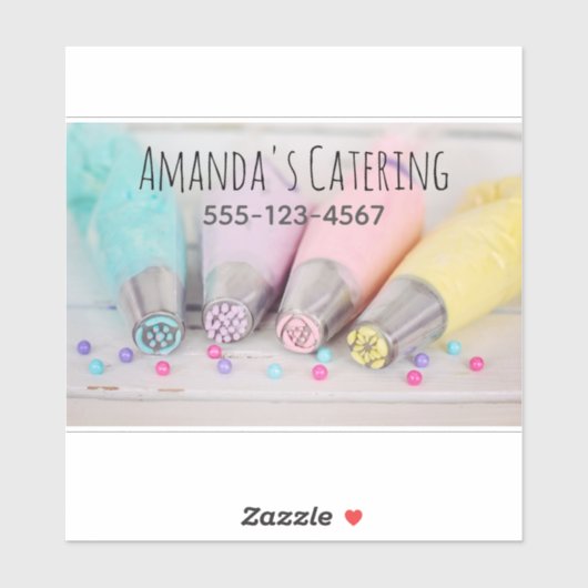 Fotografie met gekleurde afsluiter sticker (Vel)