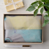 Fotografie met gekleurde afsluiter tissuepapier (Geschenk)