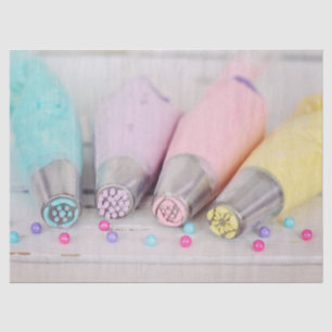 Fotografie met gekleurde afsluiter tissuepapier