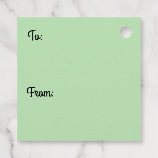 Fotografie met ruby-Throated Hummingbird Bedankjes Labels (Achterkant)