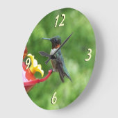 Fotografie met ruby-Throated Hummingbird Grote Klok (Hoek)