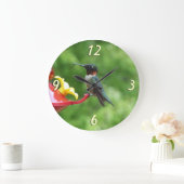 Fotografie met ruby-Throated Hummingbird Grote Klok (Huis)
