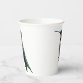 Fotografie met ruby-Throated Hummingbird Papieren Bekers (Links)