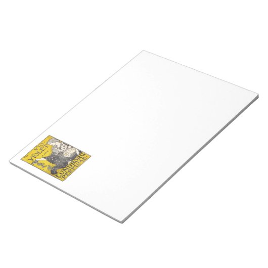 Fotografie met violette kunst notitieblok (Schuin)