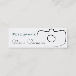 Fotografie Mini Visitekaartje