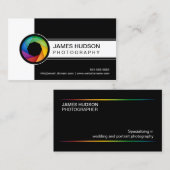 Fotografie Modern Shutter Visitekaartje (Voorkant / Achterkant)