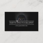 Fotografie Moderne camera lens Visitekaartje (Voorkant)
