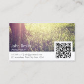 Fotografie Natuur Fotografie QR-code Visitekaartje (Voorkant)
