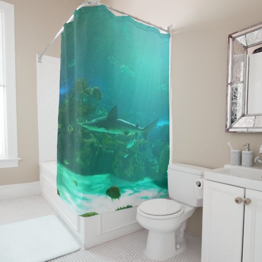 Fotografie onder water douchegordijn (In situ)