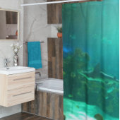 Fotografie onder water douchegordijn