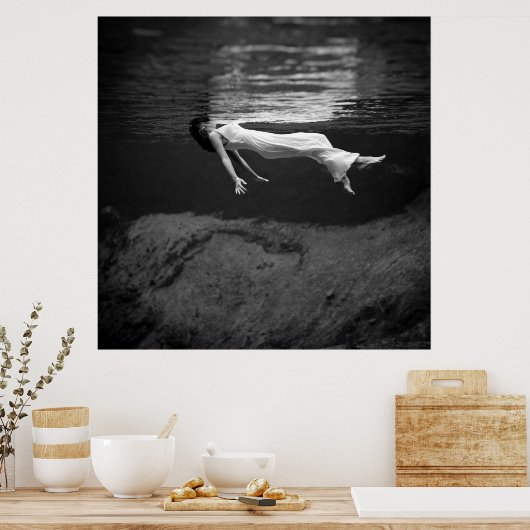 Fotografie onder water Mode Poster (Keuken)